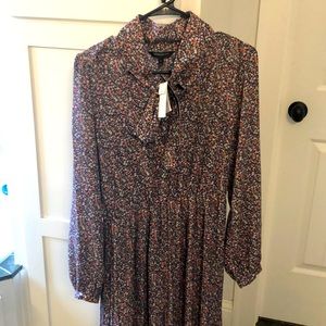 NWT Banana Republic MIDI pleated dress